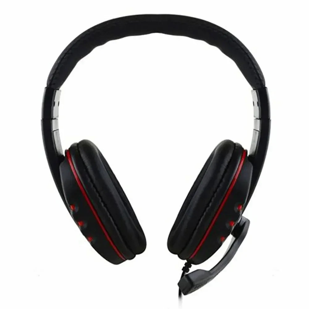 3.5mm Headphones Wired Gaming Headset Earphones For PS4 Play Station 4 Game PC Chat Headset With Microphone