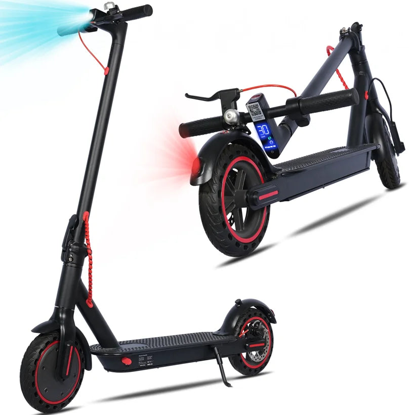 Electric Scooter 8.5" 36v 350W 10.4Ah Self-balance Max 15mph Folding Kick Escooter Smart App For Adults EU US UK Warehouse