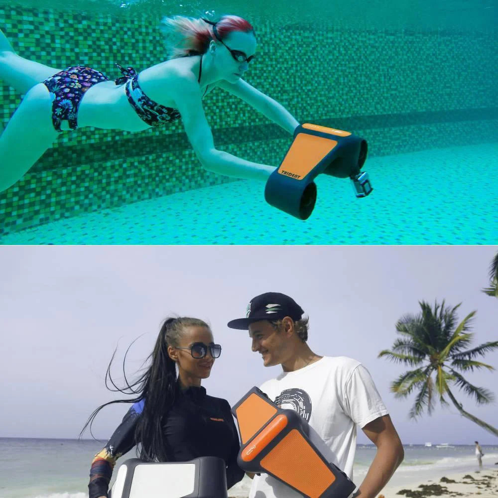 Underwater Sea Scooter 500W Electric Water Toys 1.8m/s Diving Scooter 60Mins Underwater Motor for Kids Adults Swimming Pool