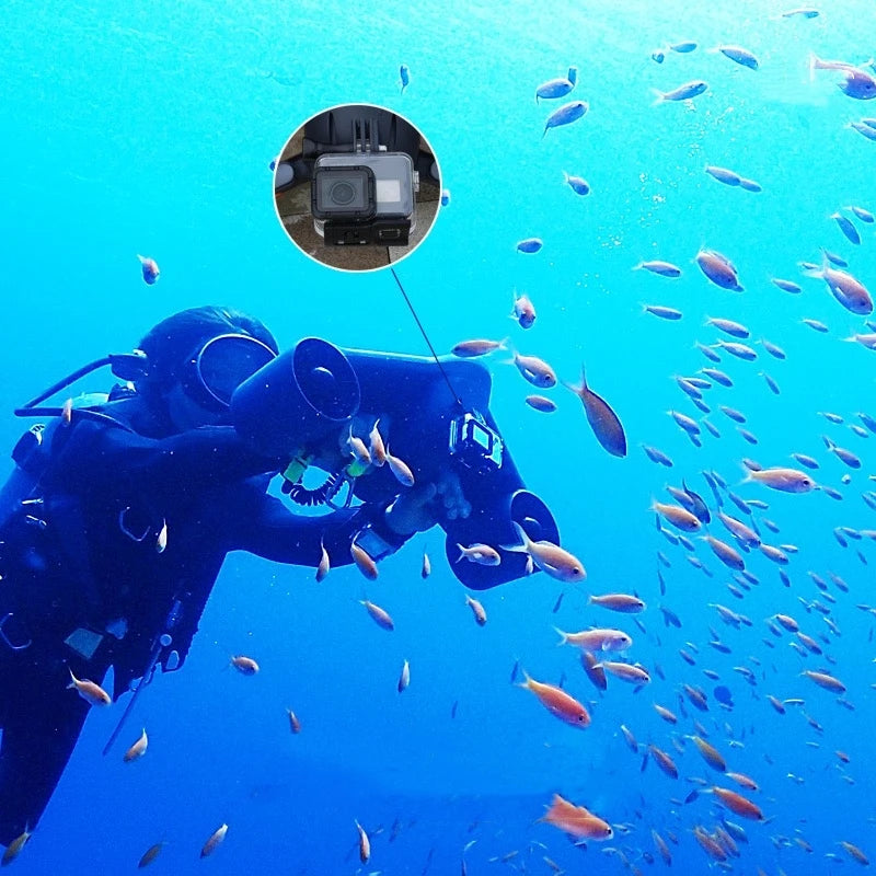 Underwater Sea Scooter 500W Electric Water Toys 1.8m/s Diving Scooter 60Mins Underwater Motor for Kids Adults Swimming Pool