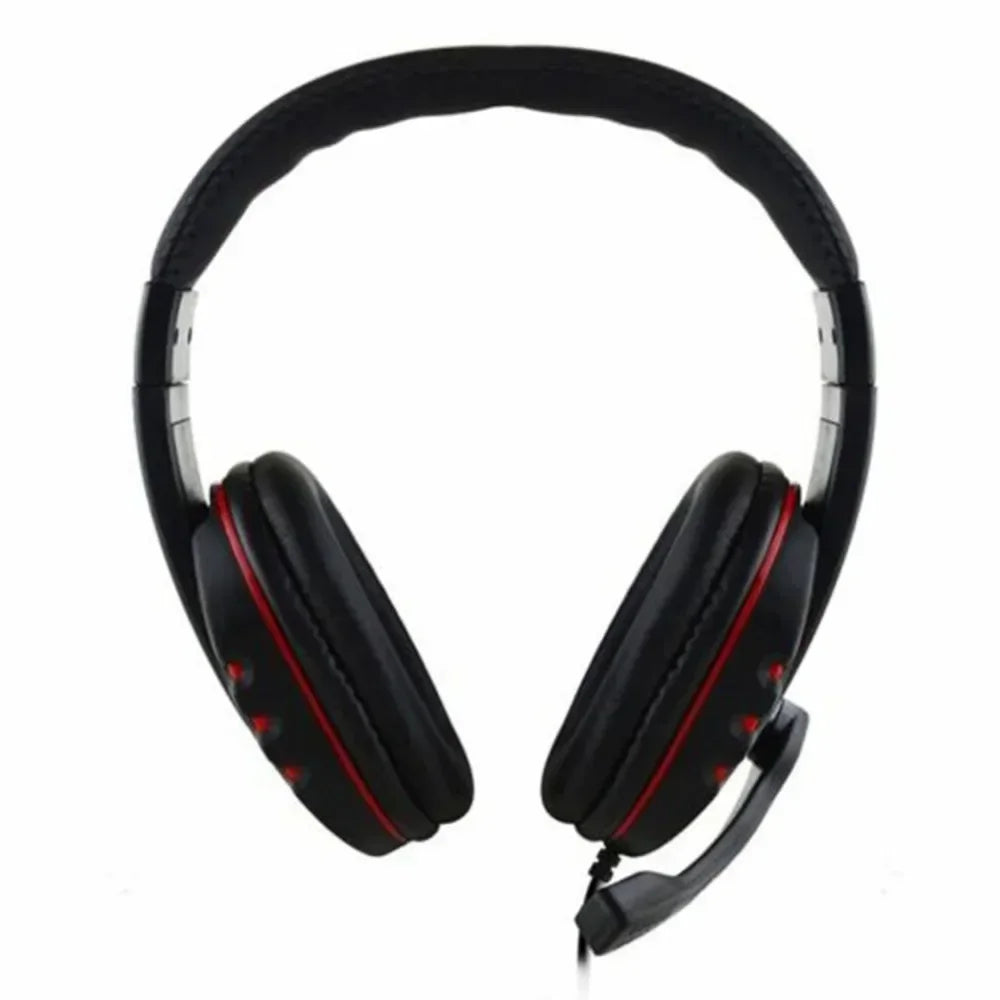 3.5mm Headphones Wired Gaming Headset Earphones For PS4 Play Station 4 Game PC Chat Headset With Microphone
