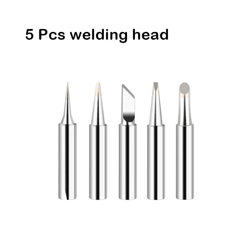 New Adjustable Temperature Electric Soldering Iron 220V 110V 60W Welding Solder Rework Station Heat Pencil Tips Repair Tools