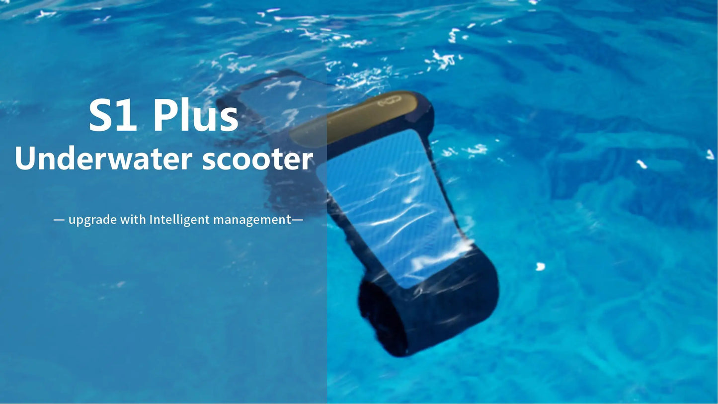 Underwater Sea Scooter 500W Electric Water Toys 1.8m/s Diving Scooter 60Mins Underwater Motor for Kids Adults Swimming Pool